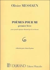 Olivier Messiaen: Poèmes Pour Mi Vol. 1: Soprano: Vocal Work