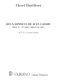Henri Dutilleux: 2 Sonnets J.Cassou: Voice