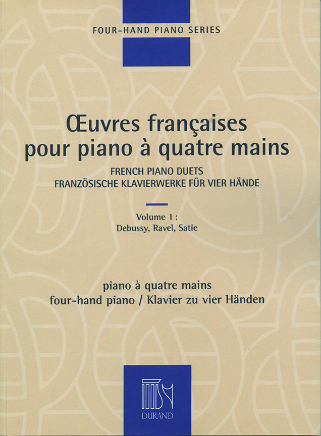 Oeuvres Francaises Vol. 1: Piano Duet
