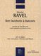 Maurice Ravel: Don Quichotte  Dulcine: Baritone Voice