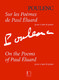 Francis Poulenc: Sur les Poemes de Paul Eluard: Voice: Instrumental Work