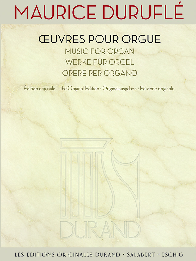 Maurice Durufl�: �uvres pour orgue: Organ: Instrumental Album