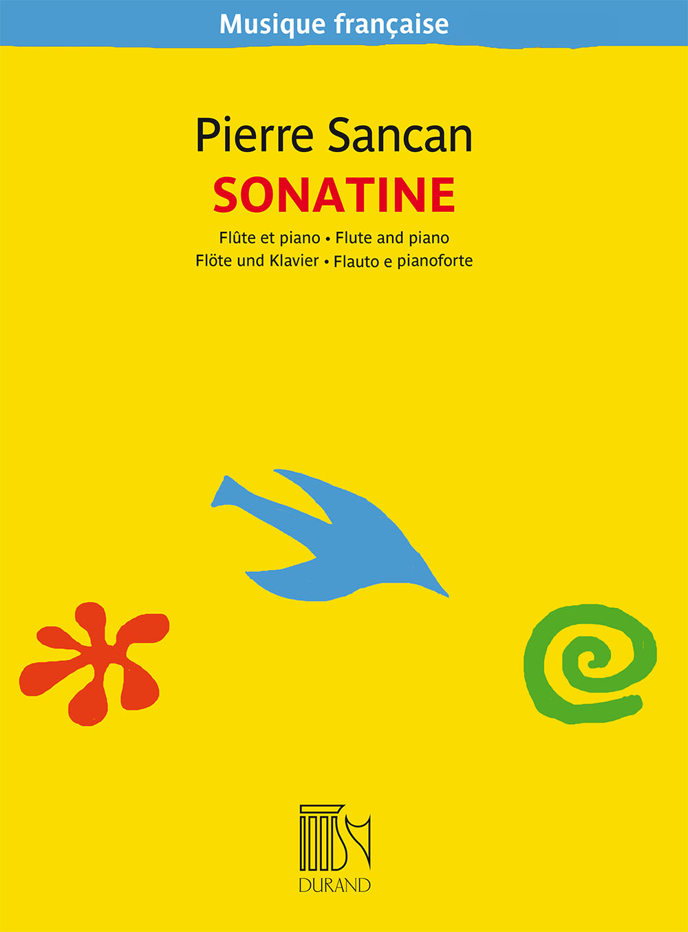 Pierre Sancan: Sonatine: Flute: Instrumental Work