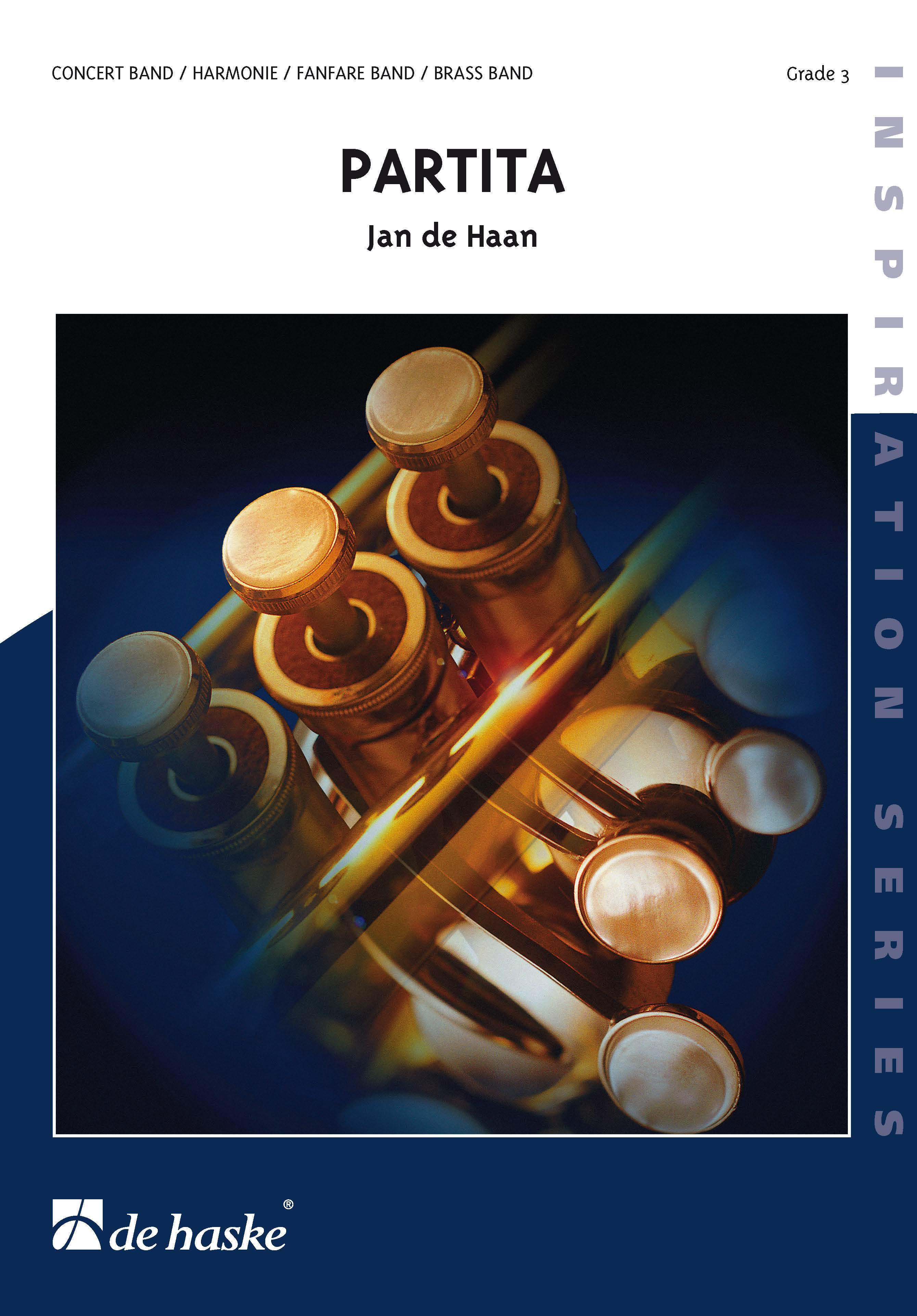 Jan de Haan: Partita: Concert Band: Score