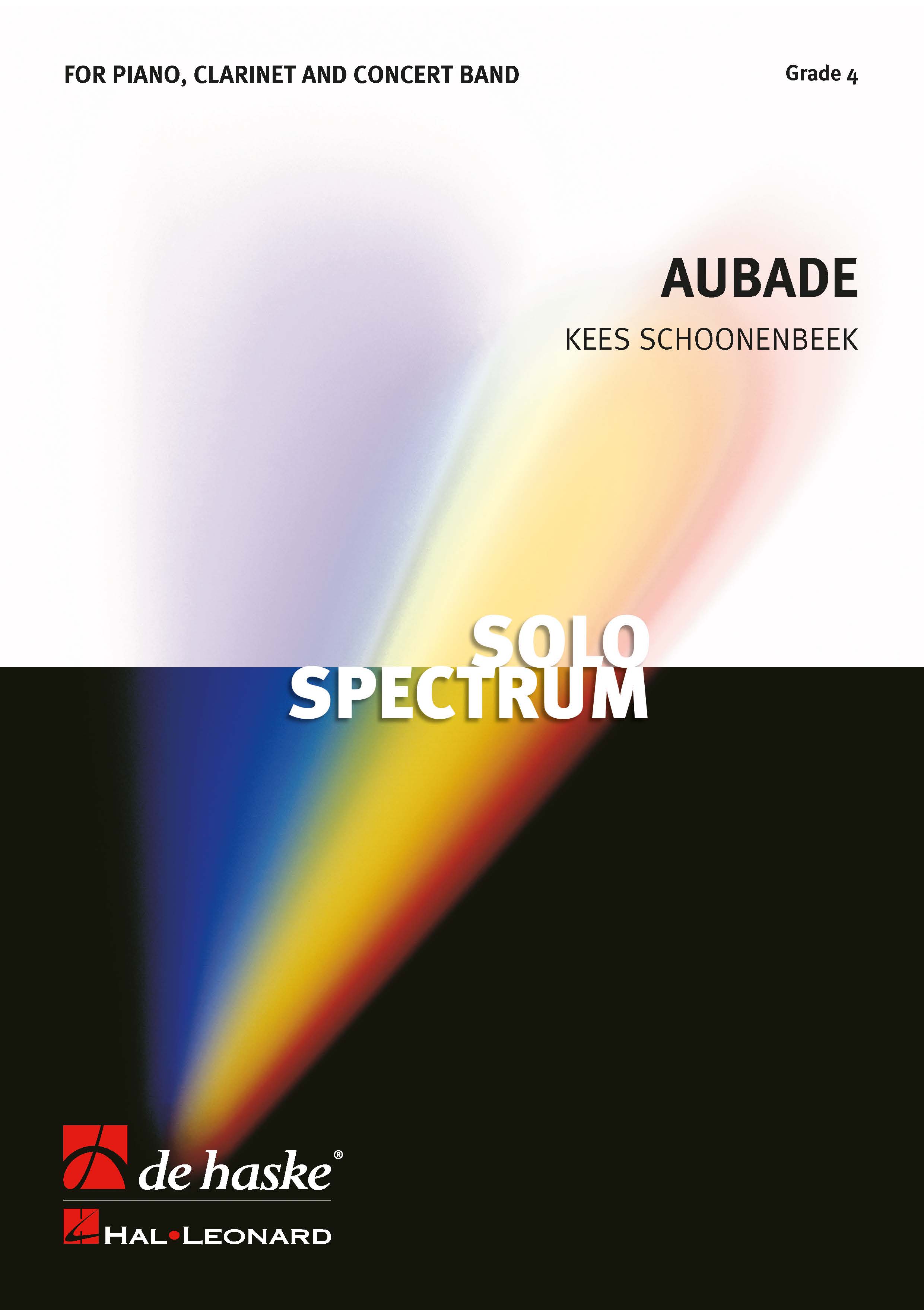 Kees Schoonenbeek: Aubade: Concert Band: Score