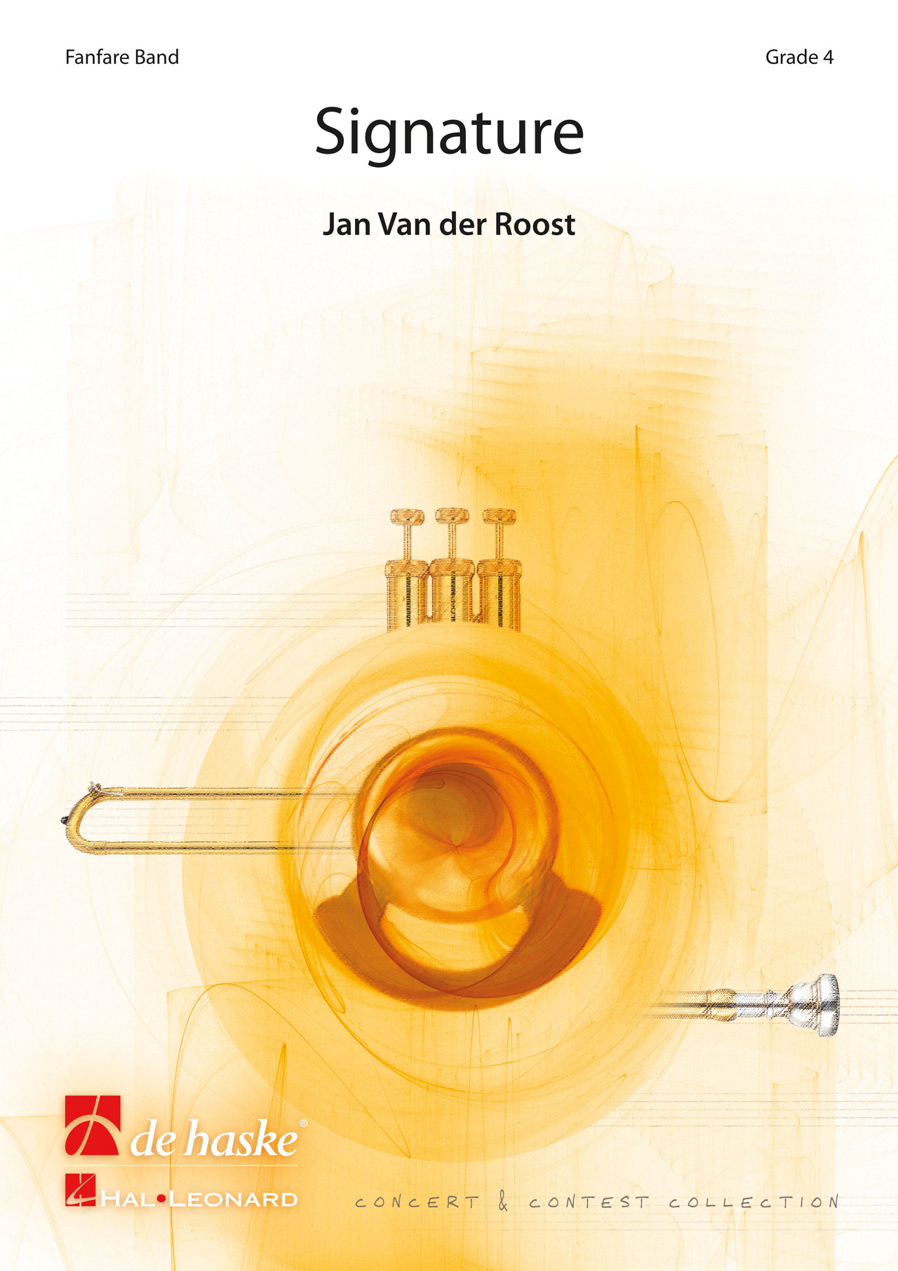 Jan Van der  Roost: Signature: Fanfare Band: Score