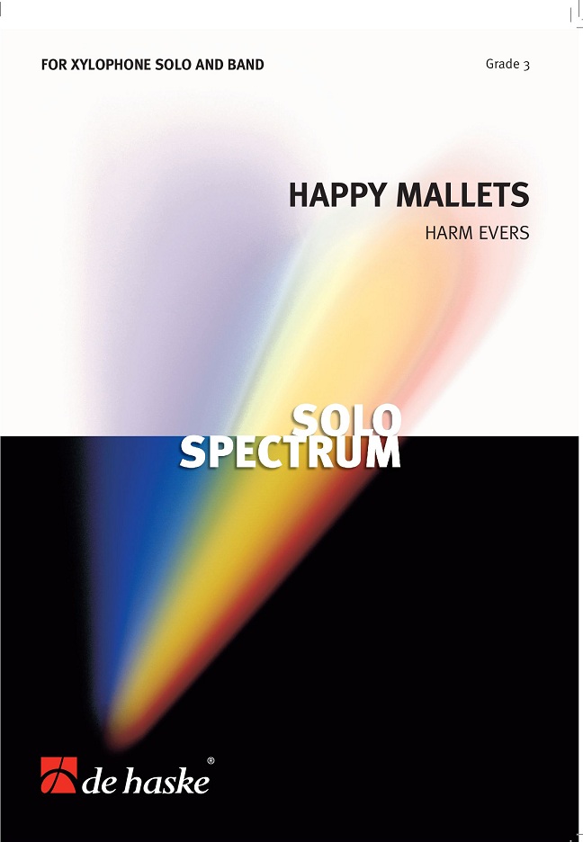 Harm Evers: Happy Mallets: Concert Band: Score