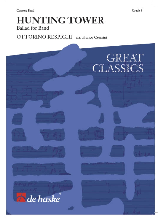 Ottorino Respighi: Hunting Tower: Concert Band: Score