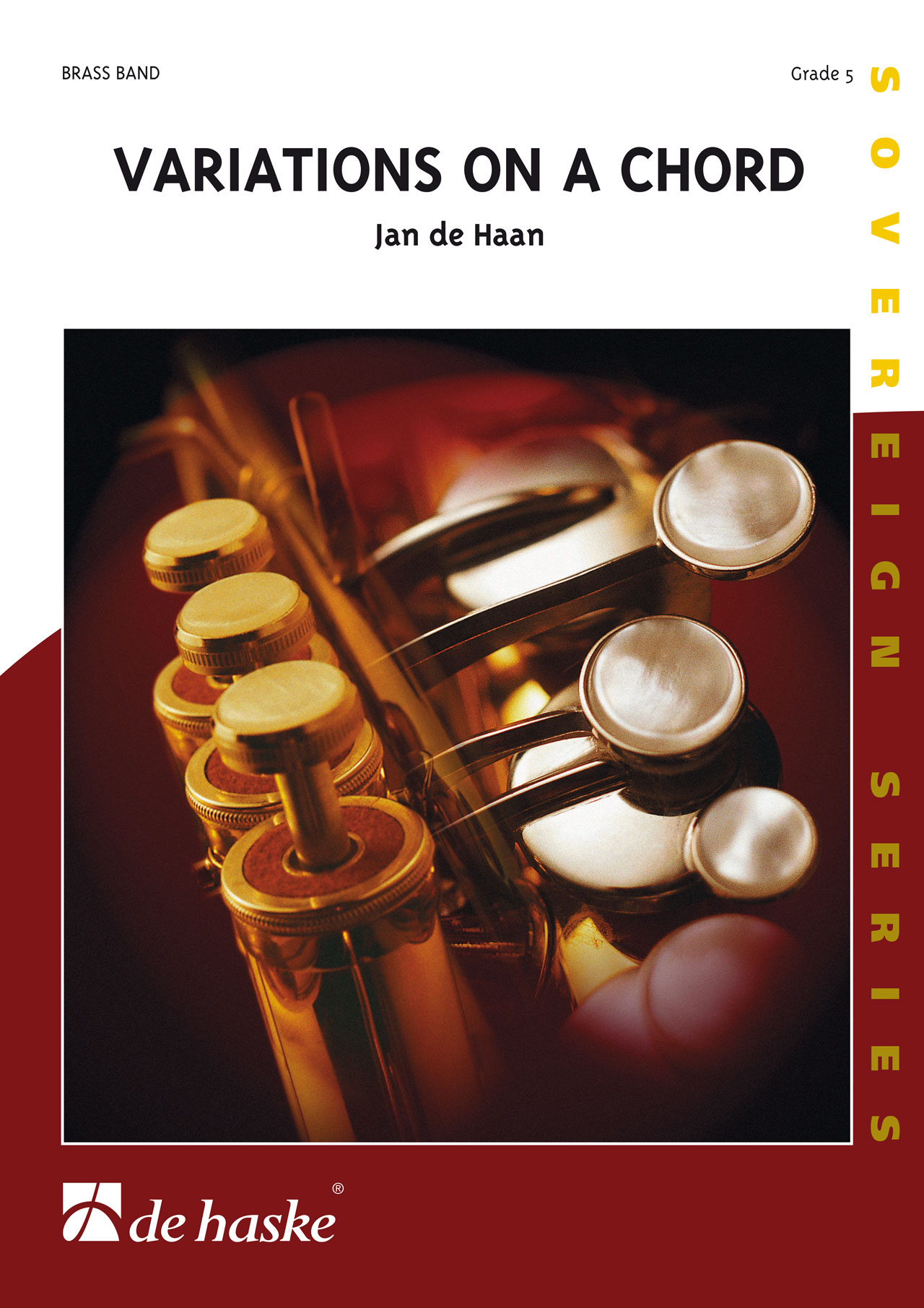 Jan de Haan: Variations on a Chord: Brass Band: Score