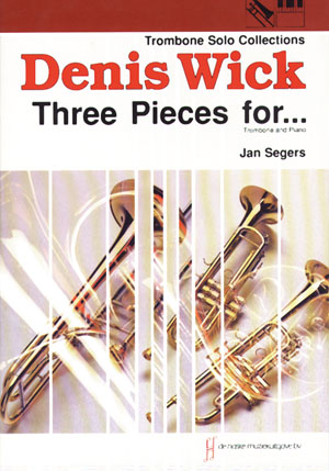 Jan Segers: Three Pieces for....: Trombone: Instrumental Work