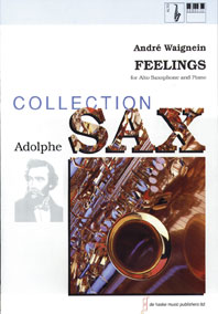 Andr Waignein: Feelings: Alto Saxophone: Instrumental Work