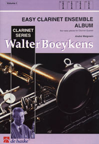 Andr Waignein: Easy Clarinet Ensemble Album: Clarinet Ensemble: Score & Parts