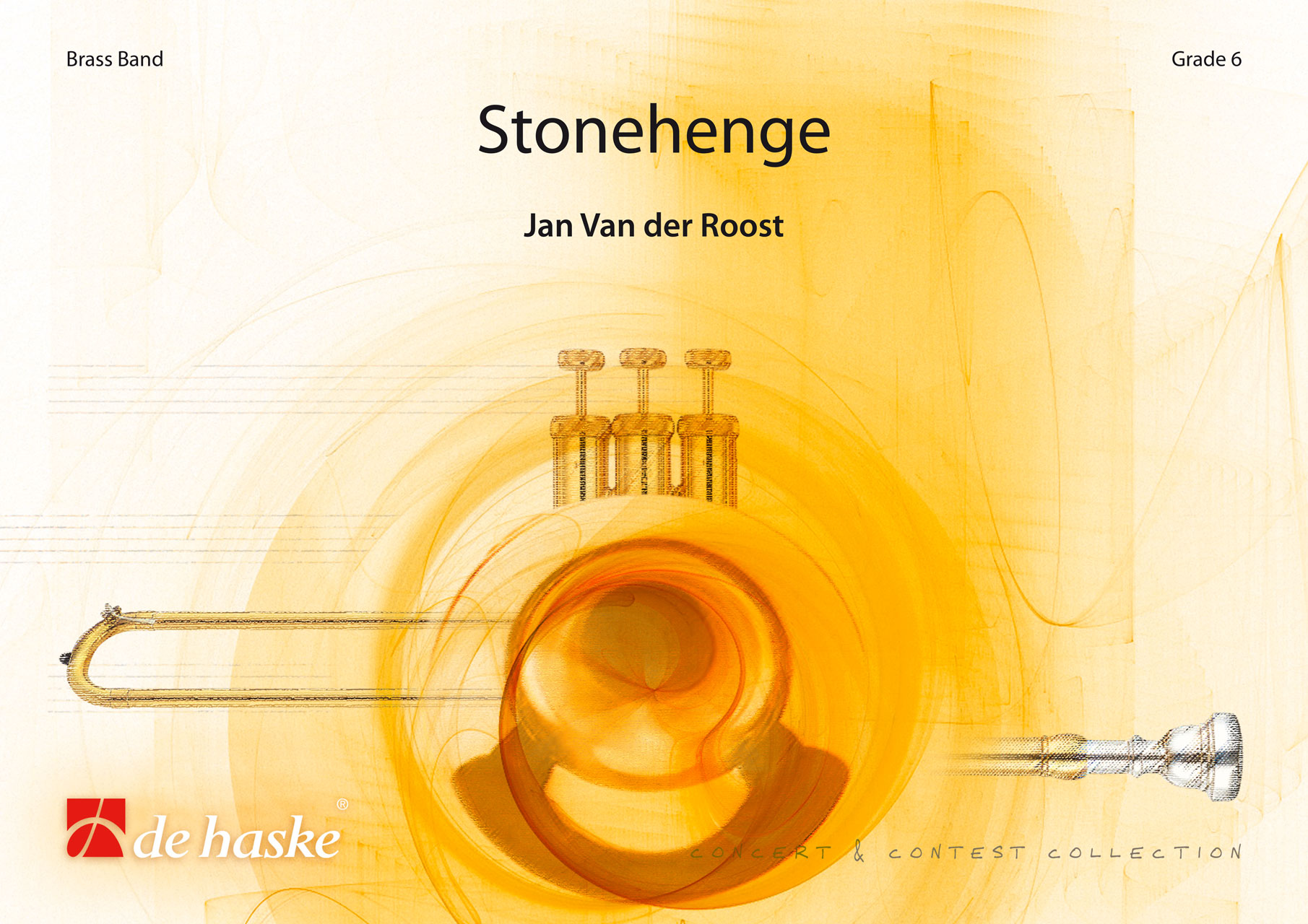 Jan Van der  Roost: Stonehenge: Brass Band: Score & Parts