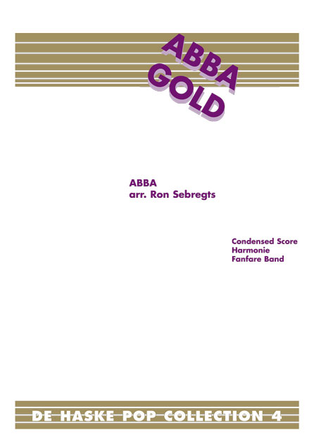Bjrn Ulvaeus Benny Andersson: Abba Gold: Concert Band: Score & Parts