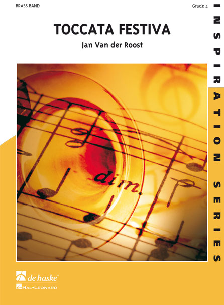Jan Van der  Roost: Toccata Festiva: Brass Band: Score