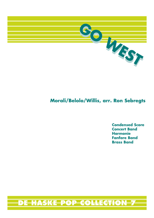 Go West: Concert Band: Score & Parts