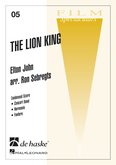 Alan Mencken: The Lion King: Concert Band: Score