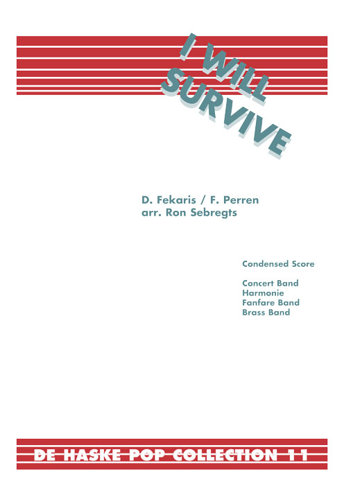 D. Fekaris F. Perren: I Will Survive: Brass Band: Score & Parts