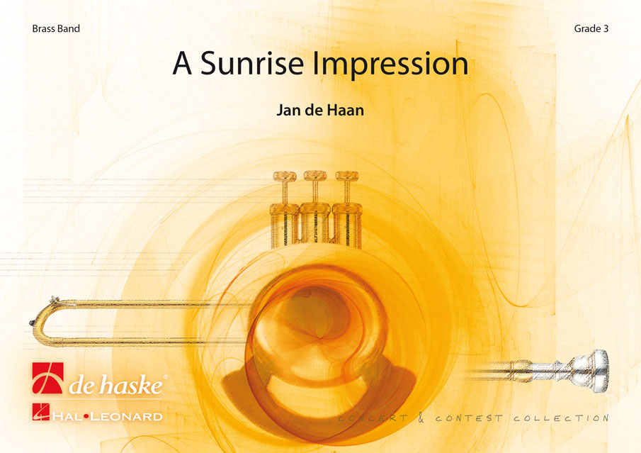 Jan de Haan: A Sunrise Impression: Brass Band: Score