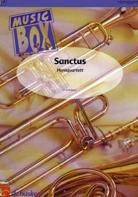 Franz Schubert: Sanctus: Trombone Ensemble: Score & Parts