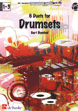 Gert Bomhof: 6 Duets for Drumsets: Drum Kit: Instrumental Album