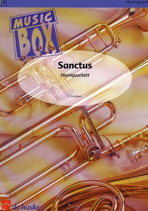 Franz Schubert: Sanctus: Horn Ensemble: Score & Parts