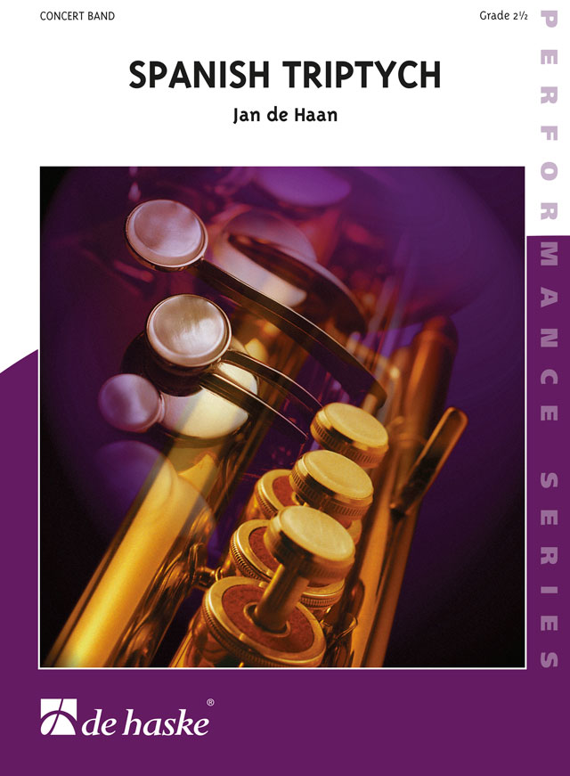 Jan de Haan: Spanish Triptych: Concert Band: Score
