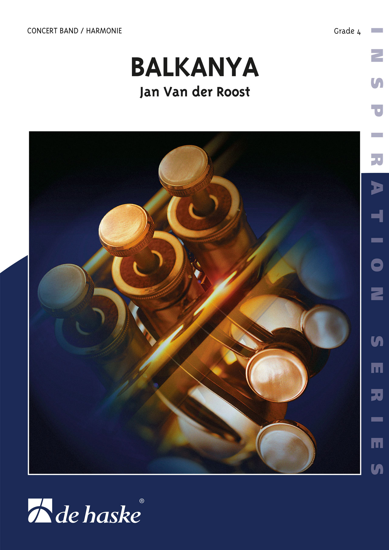 Jan Van der  Roost: Balkanya: Concert Band: Score & Parts
