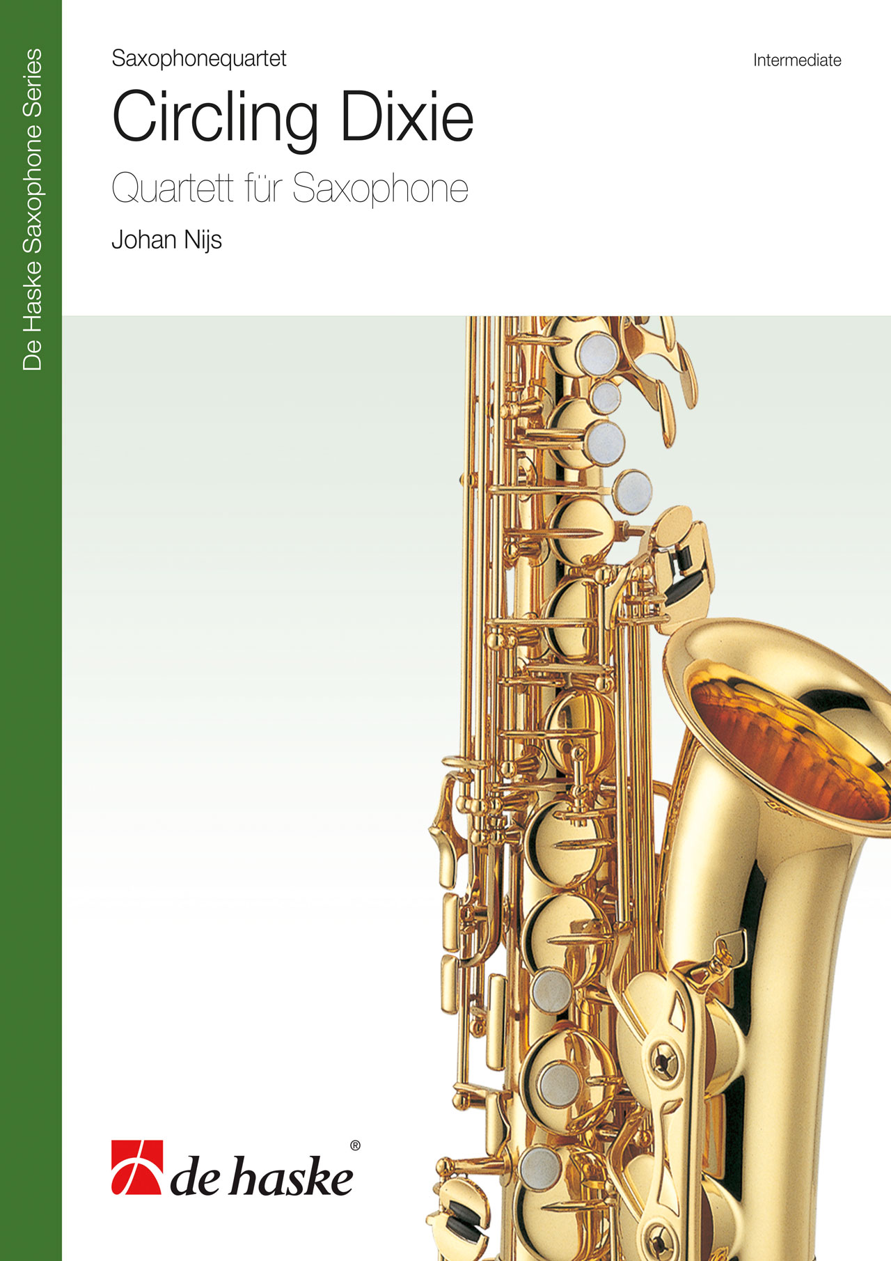 Johan Nijs: Circling Dixie: Saxophone Ensemble: Score & Parts
