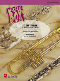 Georges Bizet: Carmen (Entr'acte from Acte 3): Wind Ensemble: Score & Parts