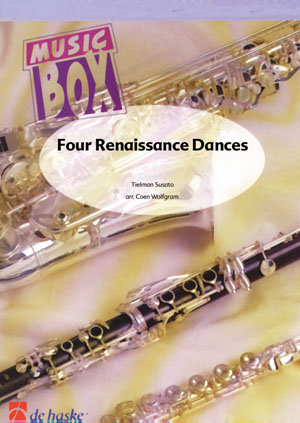 Tielman Susato: Four Renaissance Dances: Clarinet Ensemble: Score & Parts