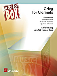 Edvard Grieg: Grieg for Clarinets: Clarinet Ensemble: Score & Parts