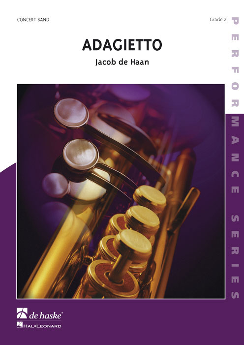 Jacob de Haan: Adagietto: Concert Band: Score & Parts