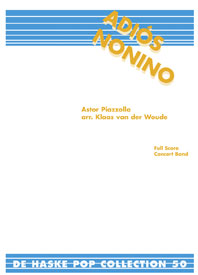 Astor Piazzolla: Adiós Nonino: Concert Band: Score