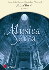 Jacob de Haan: Missa Brevis: Concert Band: Score