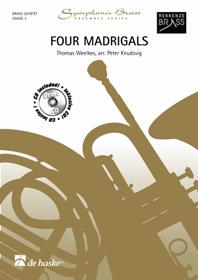 Thomas Weelkes: Four Madrigals: Brass Ensemble: Score  Parts & CD