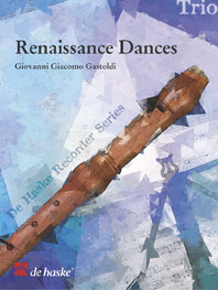 Giovanni Giacomo Gastoldi: Renaissance Dances: Recorder Ensemble: Score & Parts