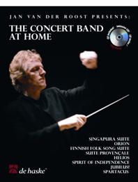 Jan Van der  Roost: The concert Band at Home: Clarinet: Instrumental Album