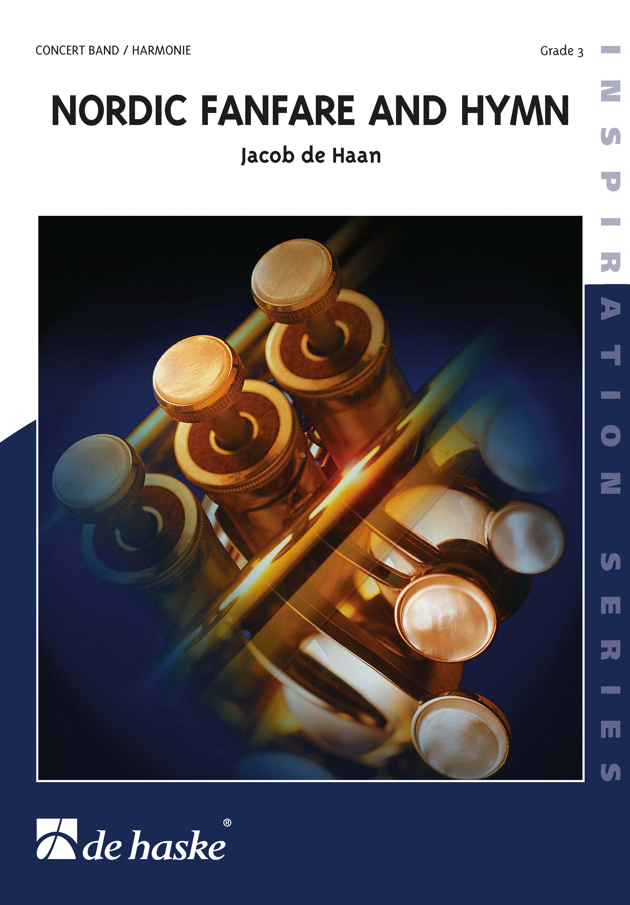 Jacob de Haan: Nordic Fanfare and Hymn: Concert Band: Score & Parts