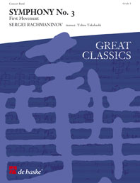 Sergei Rachmaninov: Symphony no. 3: Concert Band: Score