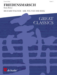 Richard Wagner: Friedensmarsch: Concert Band: Score & Parts