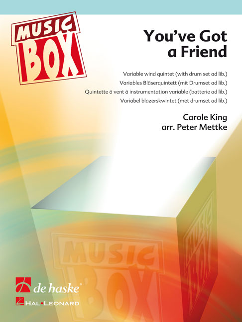 Carole King: You've Got a Friend: Wind Ensemble: Score & Parts