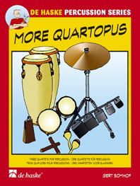 Gert Bomhof: More Quartopus: Percussion: Score & Parts