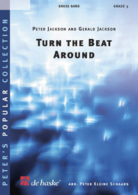 Peter Jackson Gerald Jackson: Turn the Beat Around: Concert Band: Score
