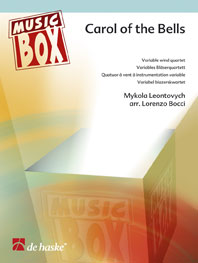 Mykola D. Leontovich Peter J. Wilhousky: Carol of the Bells: Wind Ensemble:
