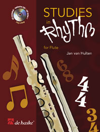 J.W.A. van Hulten: Studies in Rhythm: Flute: Instrumental Tutor
