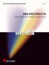 Gioachino Rossini: Una voce poco fa: Alto Saxophone: Score & Parts
