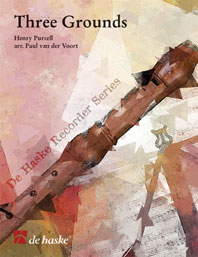 Henry Purcell: Three Grounds: Recorder Ensemble: Score & Parts