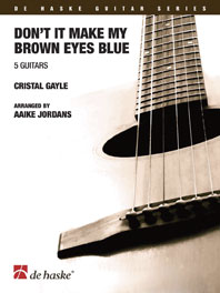 Richard Leigh: Don't it make my brown eyes blue: Guitar Ensemble: Score & Parts