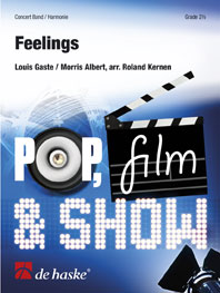 Morris Albert Louis Gast: Feelings: Concert Band: Score & Parts